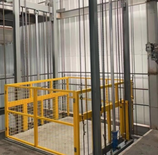 南京导轨式升降机一般加工周期